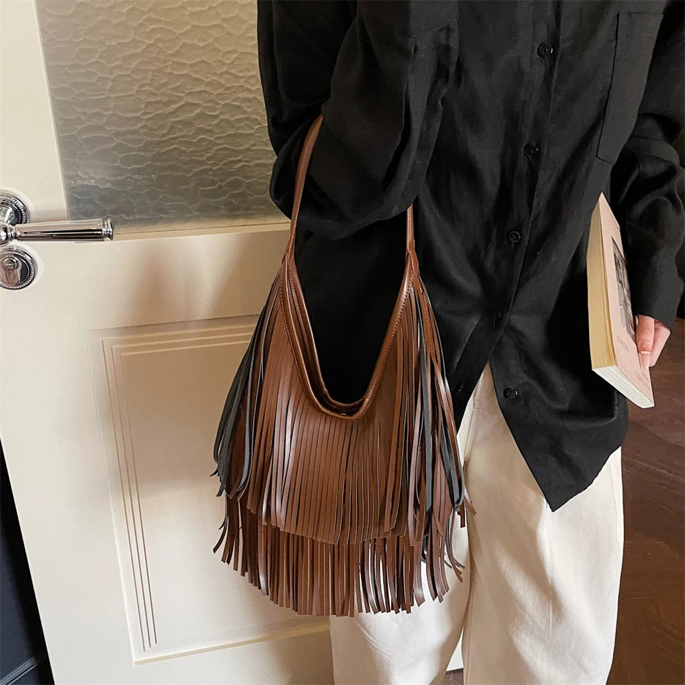 MOODS Bohemia Style Shoulder Hobo Bags