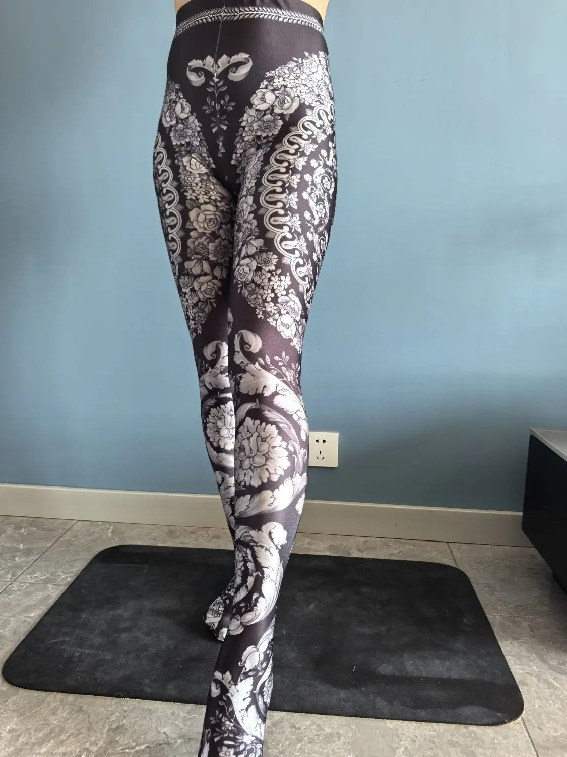 Plus Size Opaque Tights for Women