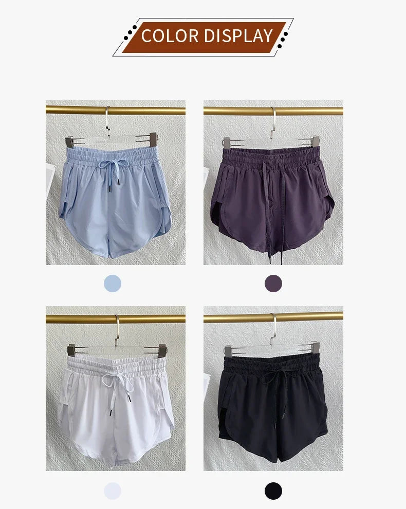 Women's High-Waisted Workout Shorts