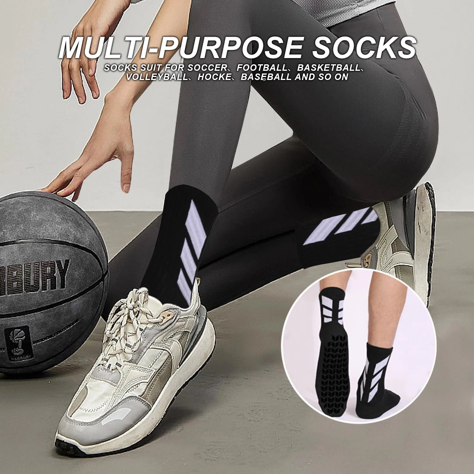 1 pair of socks football socks men's