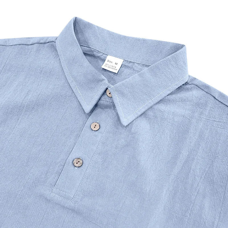 Men's Casual Linen 2 Piece Outfit
