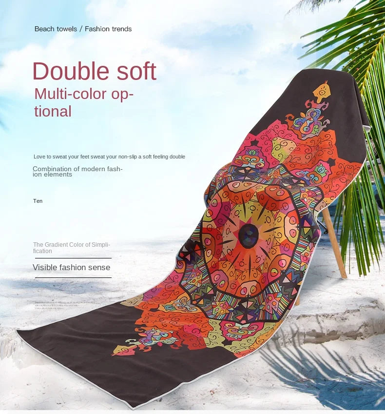 Anti-slip double-sided Fleece Yoga mat