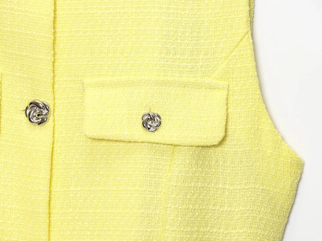 Summer New Product Texture Vest Women's Wear