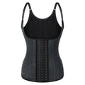 Plus Size Women Adjustable Strap  Latex Waist Trainer 25 Steel Bones Vest Cincher Under bust Corset