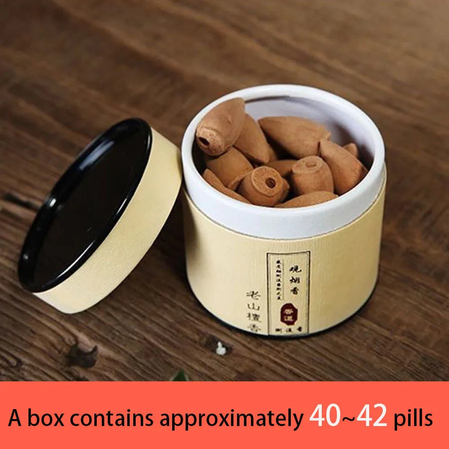 1 can of about 40 natural reflux cones with various fragrances
