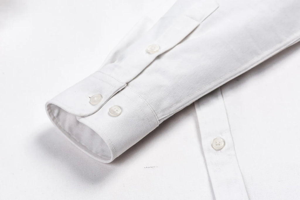 Men Casual Business Mandarin Collar