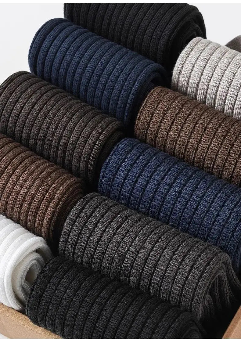 5 Pairs of MEN'S Mid-calf Socks