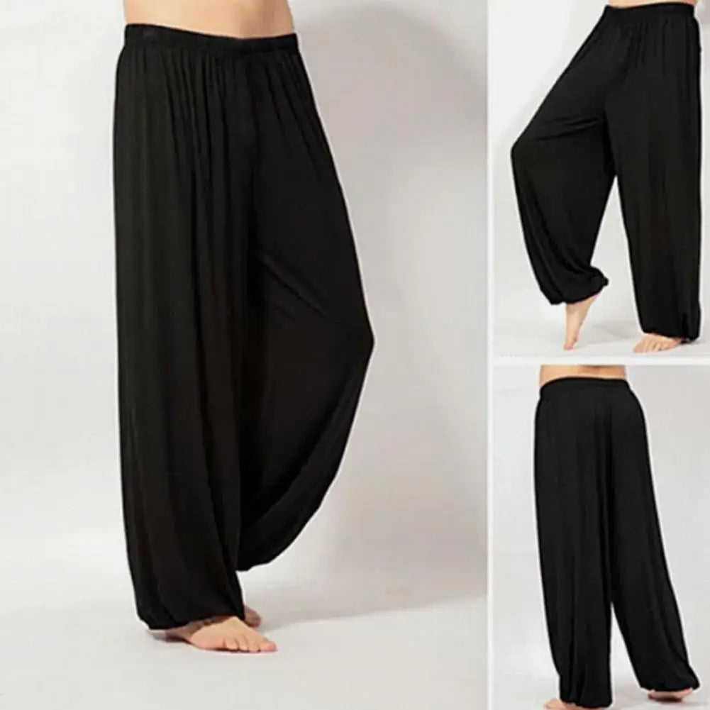 Women/Men Harem Pants Modal Yoga Loose Long Pants