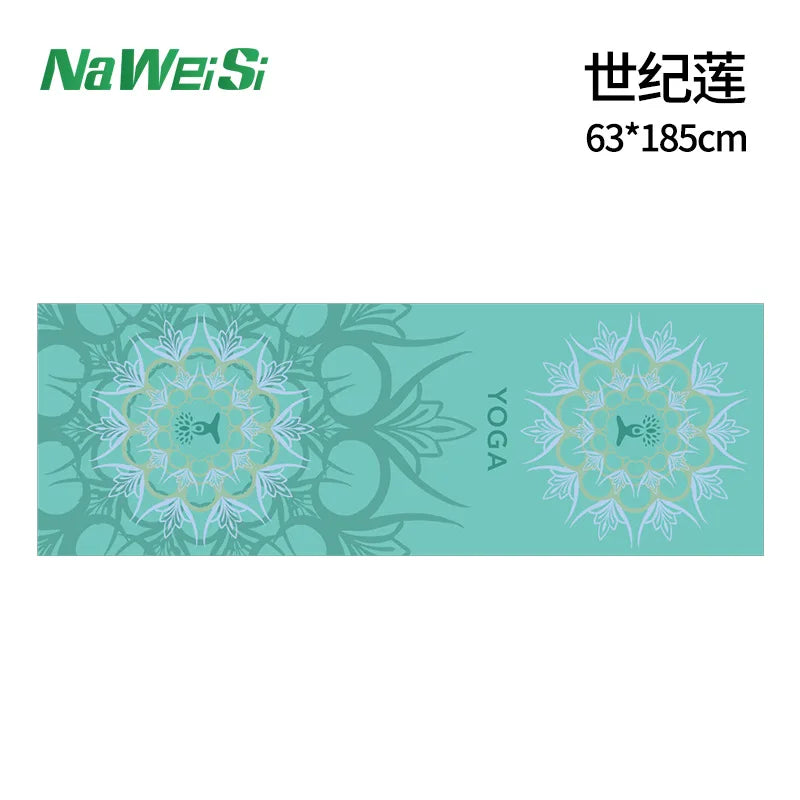Yoga Mat Towel double-side Velvet Yoga Fitness Isolation Mat