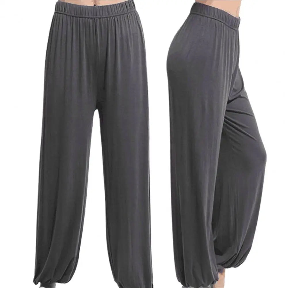 Women/Men Harem Pants Modal Yoga Loose Long Pants