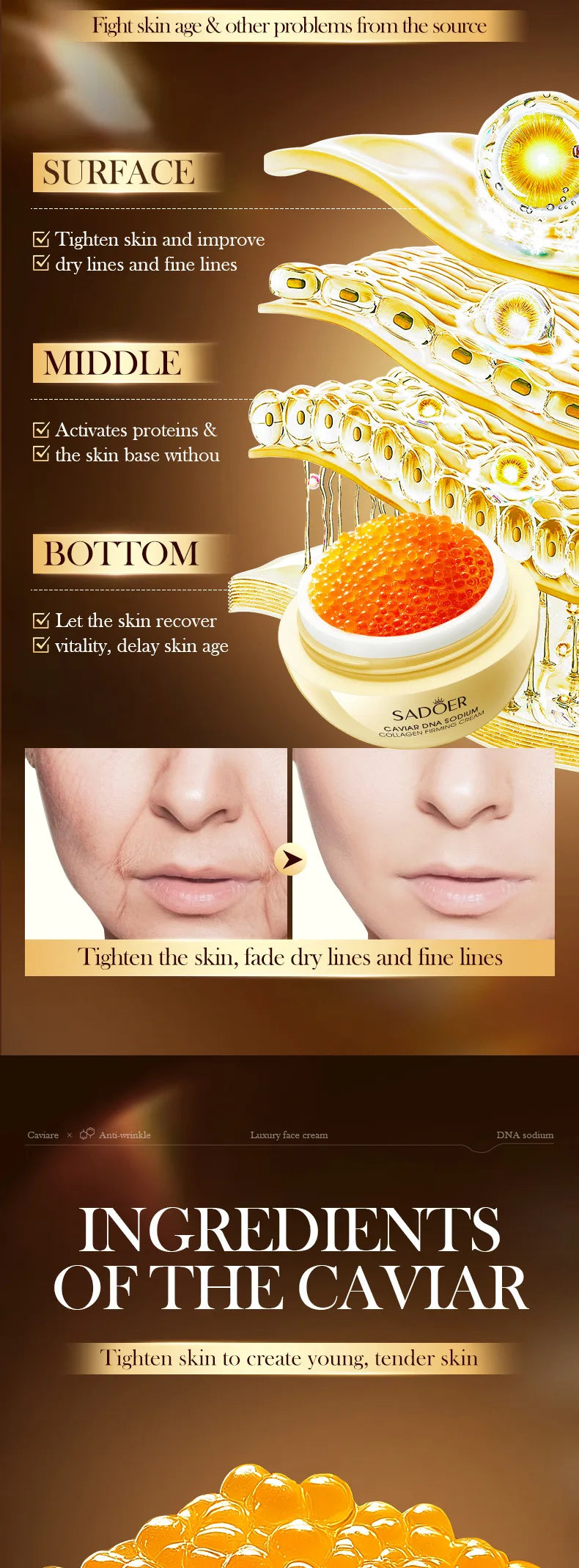 Caviar Anti-Wrinkle Face Cream