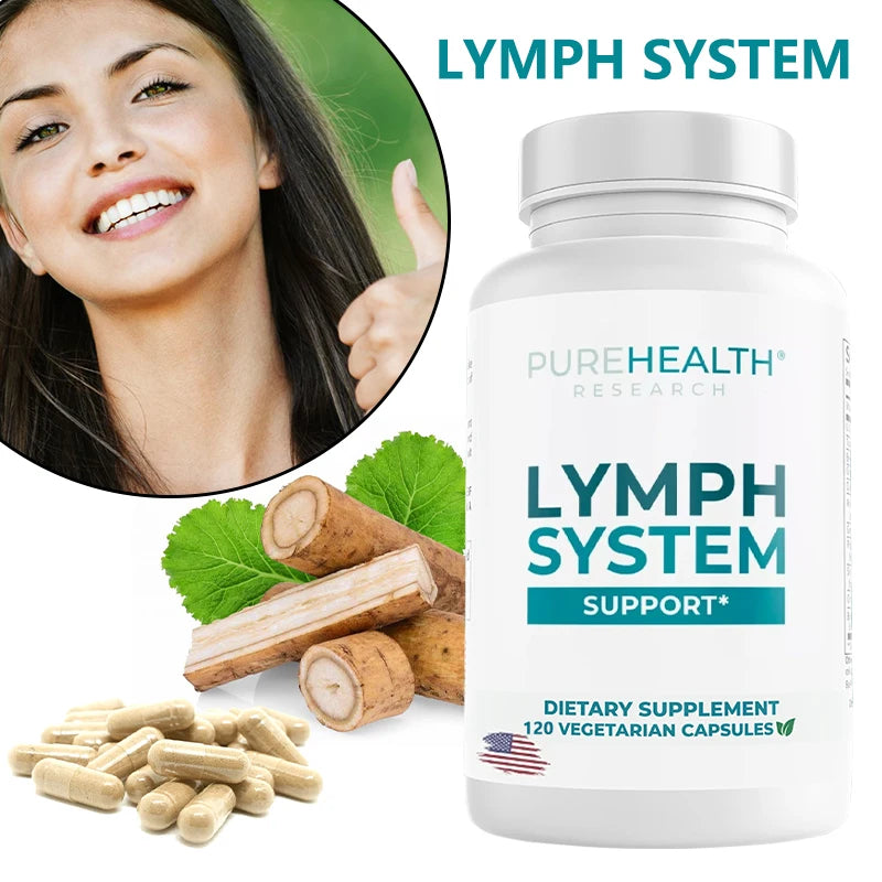 Lymphatic Drainage Supplement - Contains Dandelion Extract