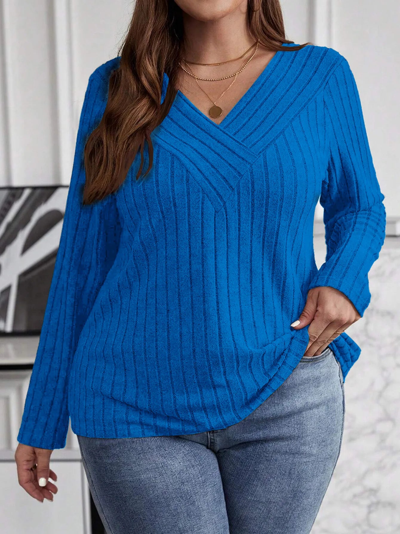 5XL Plus Size Elegant Casual Woman T-Shirt Fashion Loose