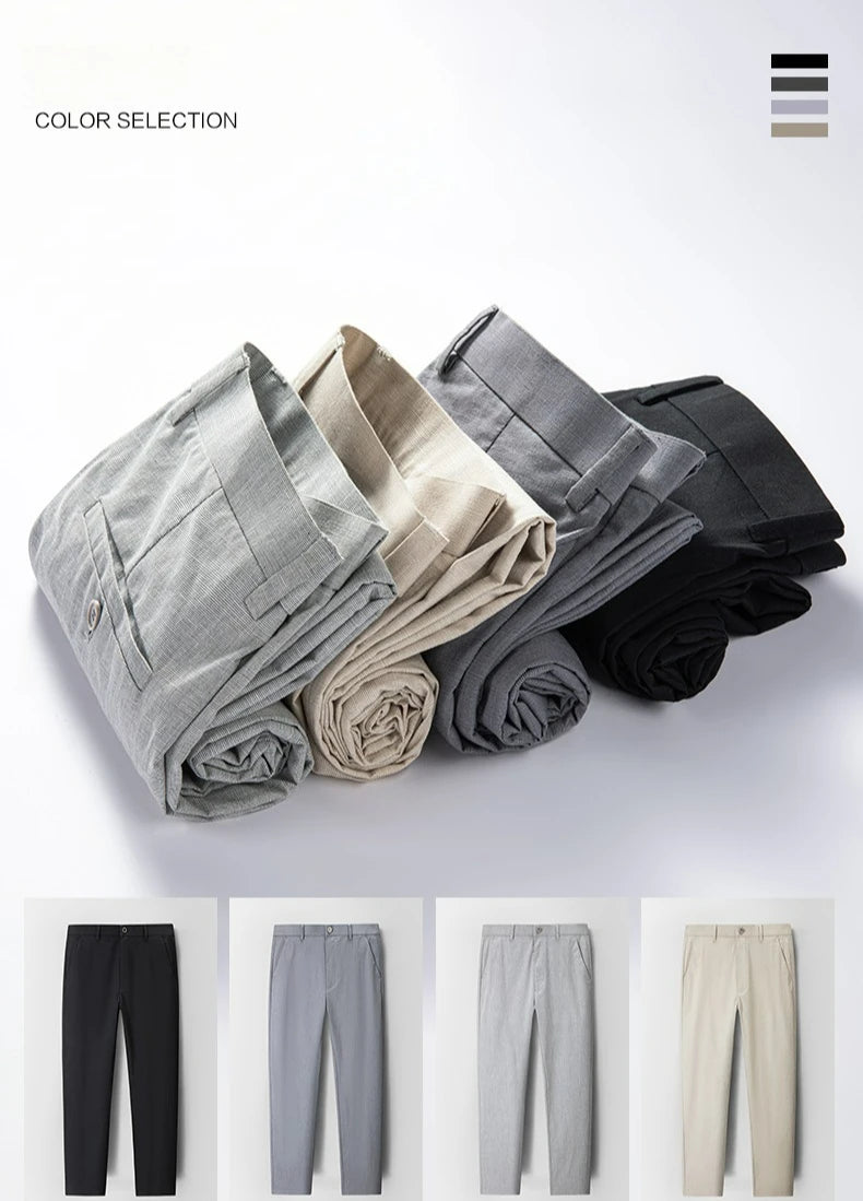 Men's Casual Pants: Breathable & Lightweight