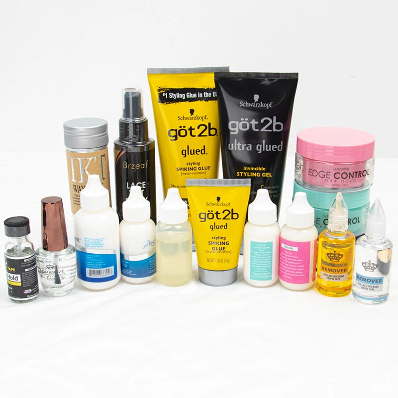 Hair Care Kit Wig Glue Wax Stick Adhesives Remover