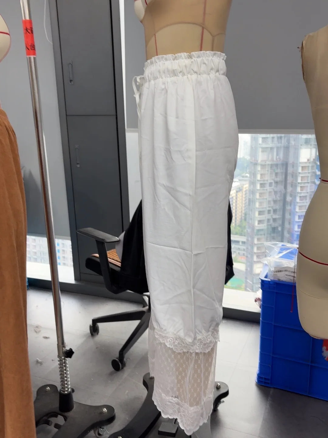 Boho Style Women's Loose Wide Leg Pants Fashion Lace