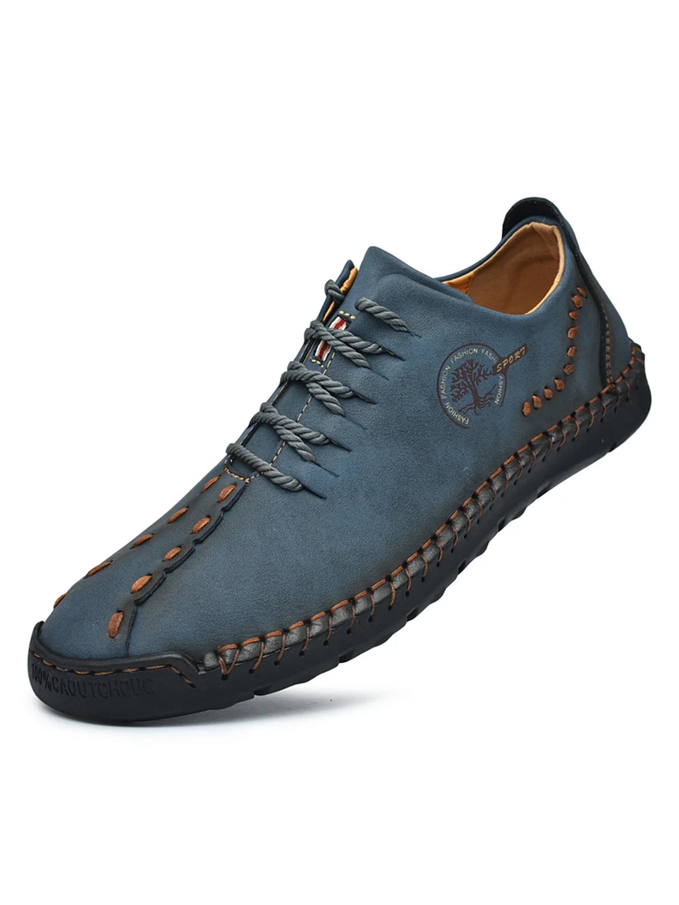 Men's Fashionable Retro Hand-Stitched Casual Shoes