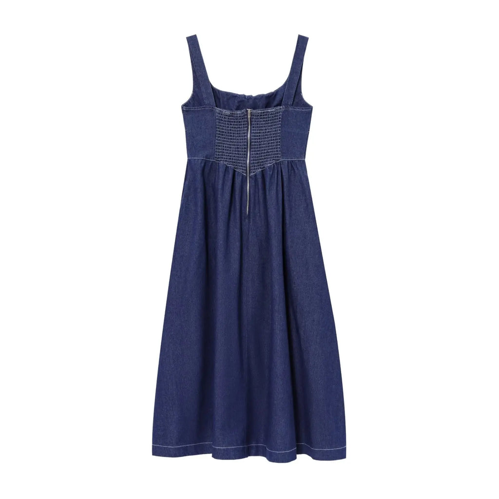 Blue Denim Tank Dress