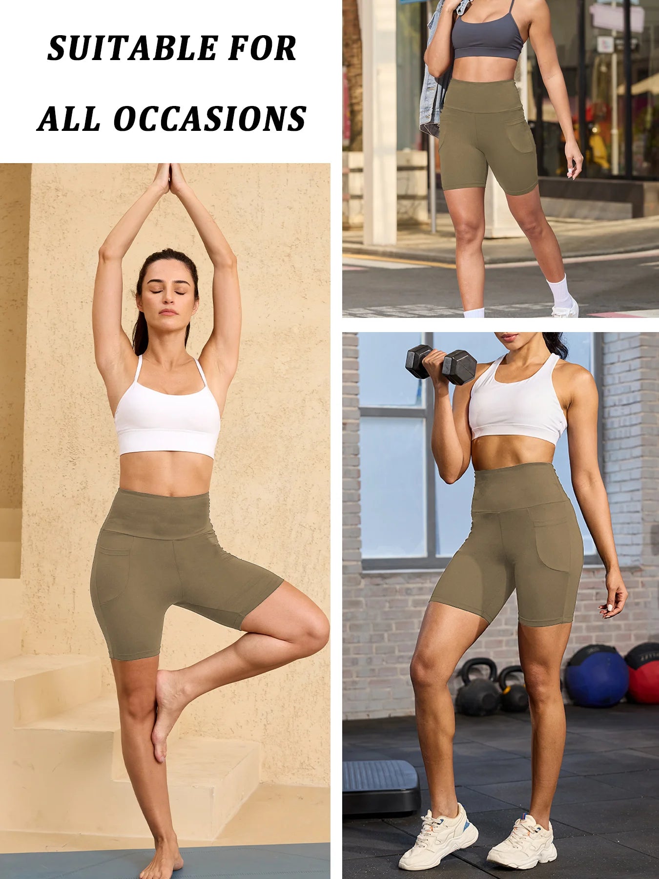 Plus Size Workout Shorts for Women