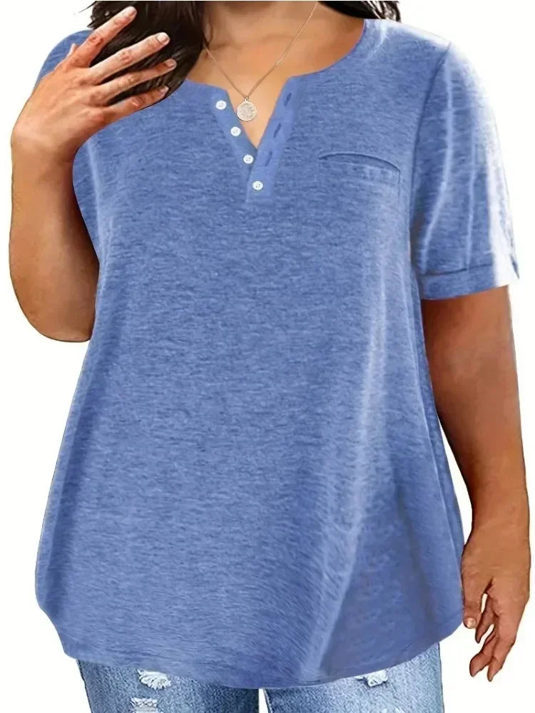 Women's Plus Size 1XL-8XL  Loose Comfortable Tops