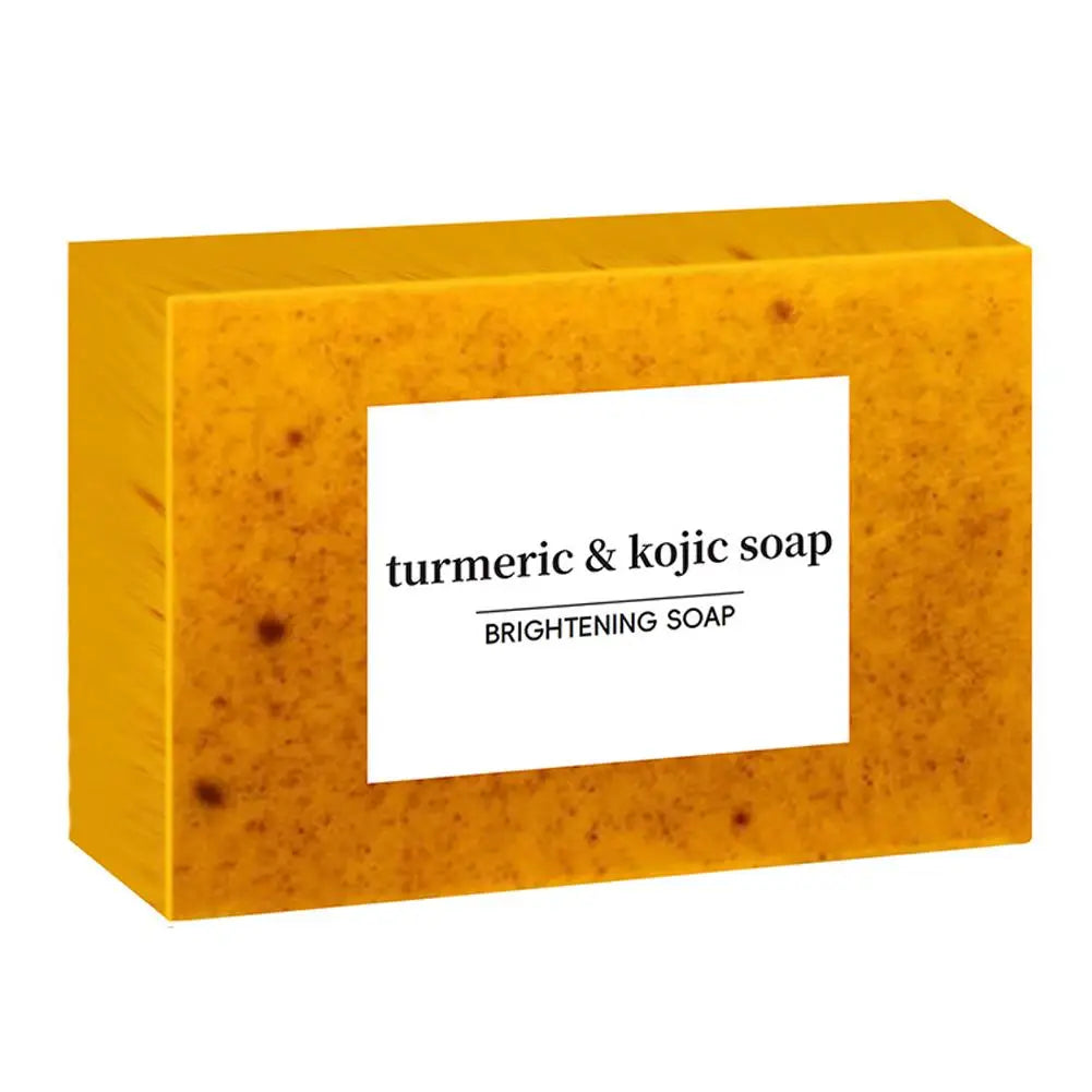 100g Turmeric Hand Made Soap, Lemon Kojic Acid Soap, Shower and Facial Soap