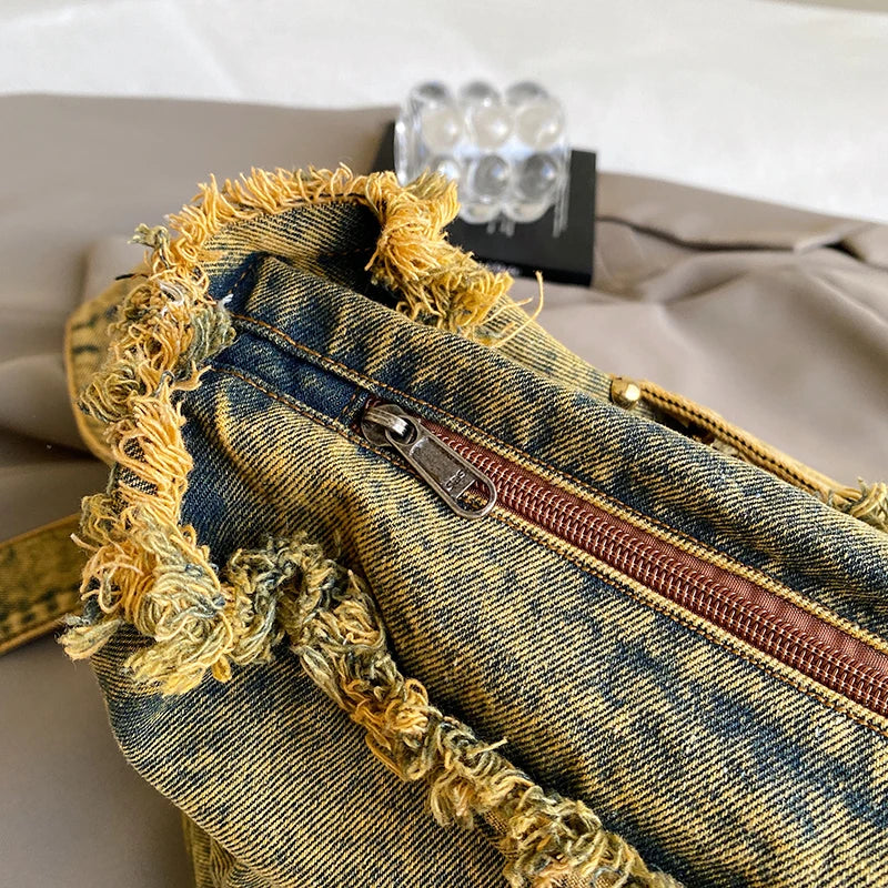 Women Bag Fashion Travel Crossbody Casual Denim Bag