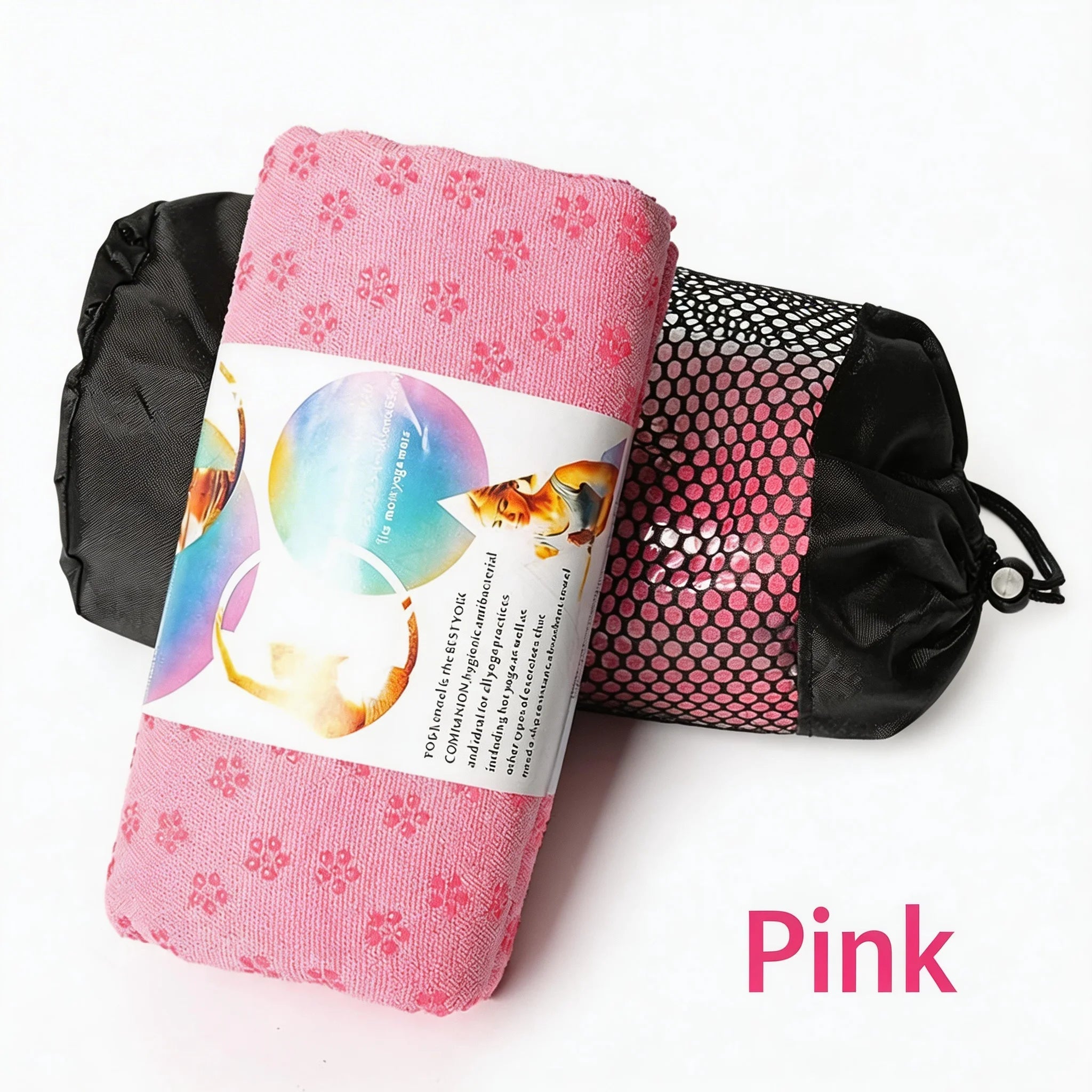 Non Slip Yoga Towel 72"x24" Microfiber Yoga Mat Cover