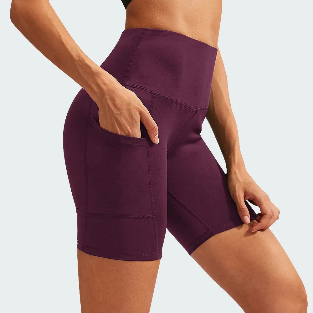 Women Yoga Shorts High Waist