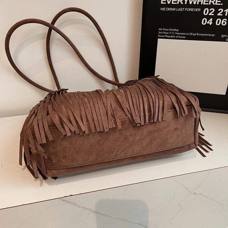 Boho Fringe Shoulder Bag