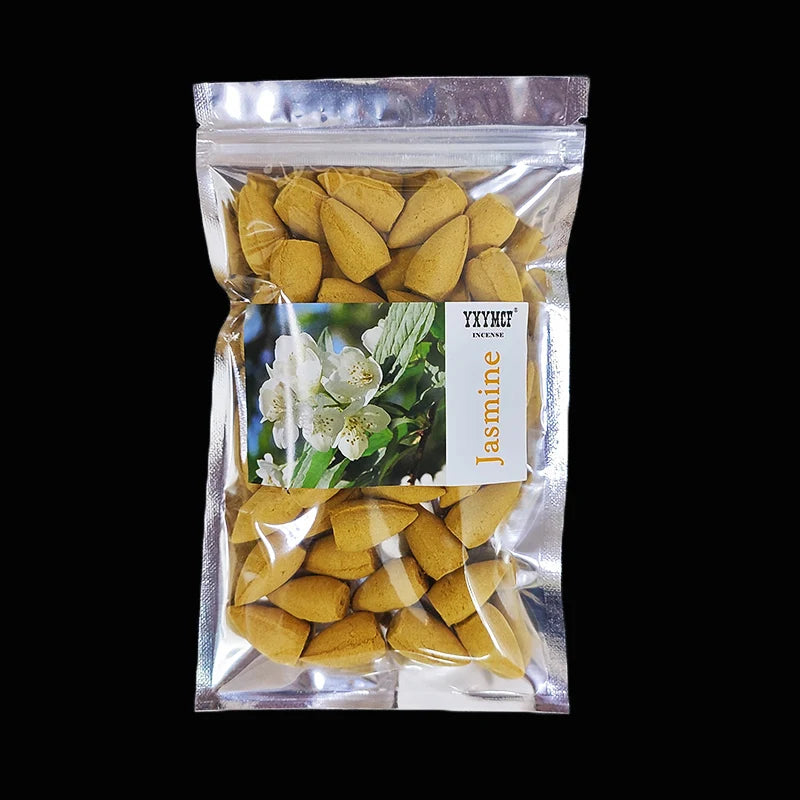 50pcs/bag Natural Waterfall Incense Cones Reflux Tower