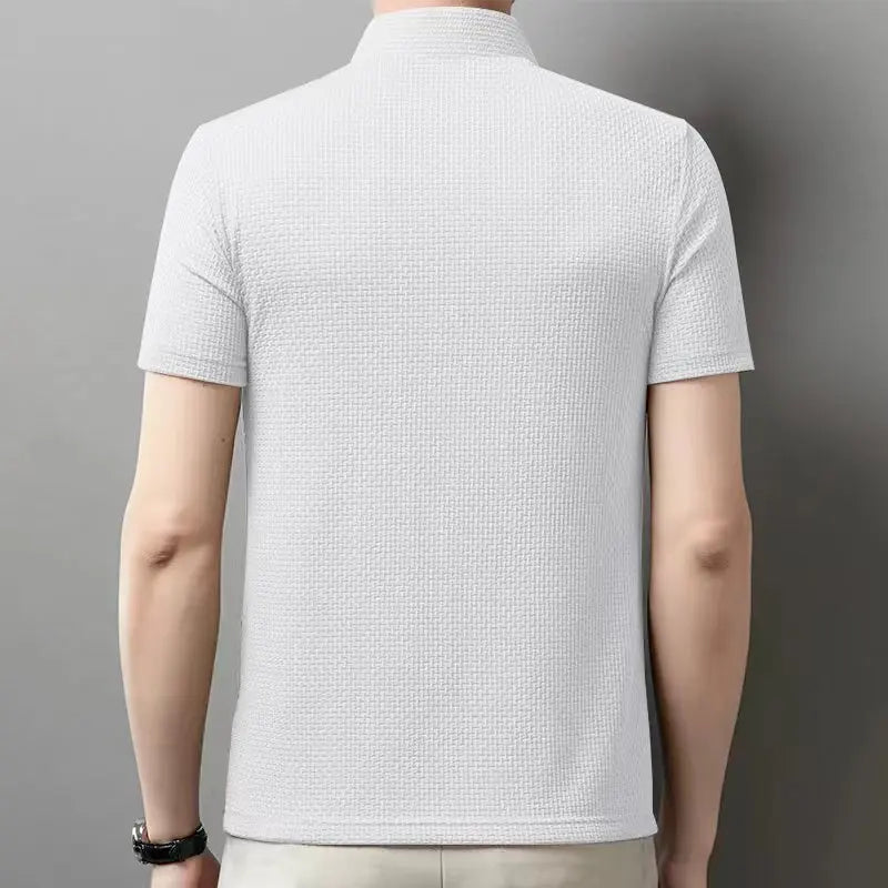New Men's Business Casual Short Sleeve