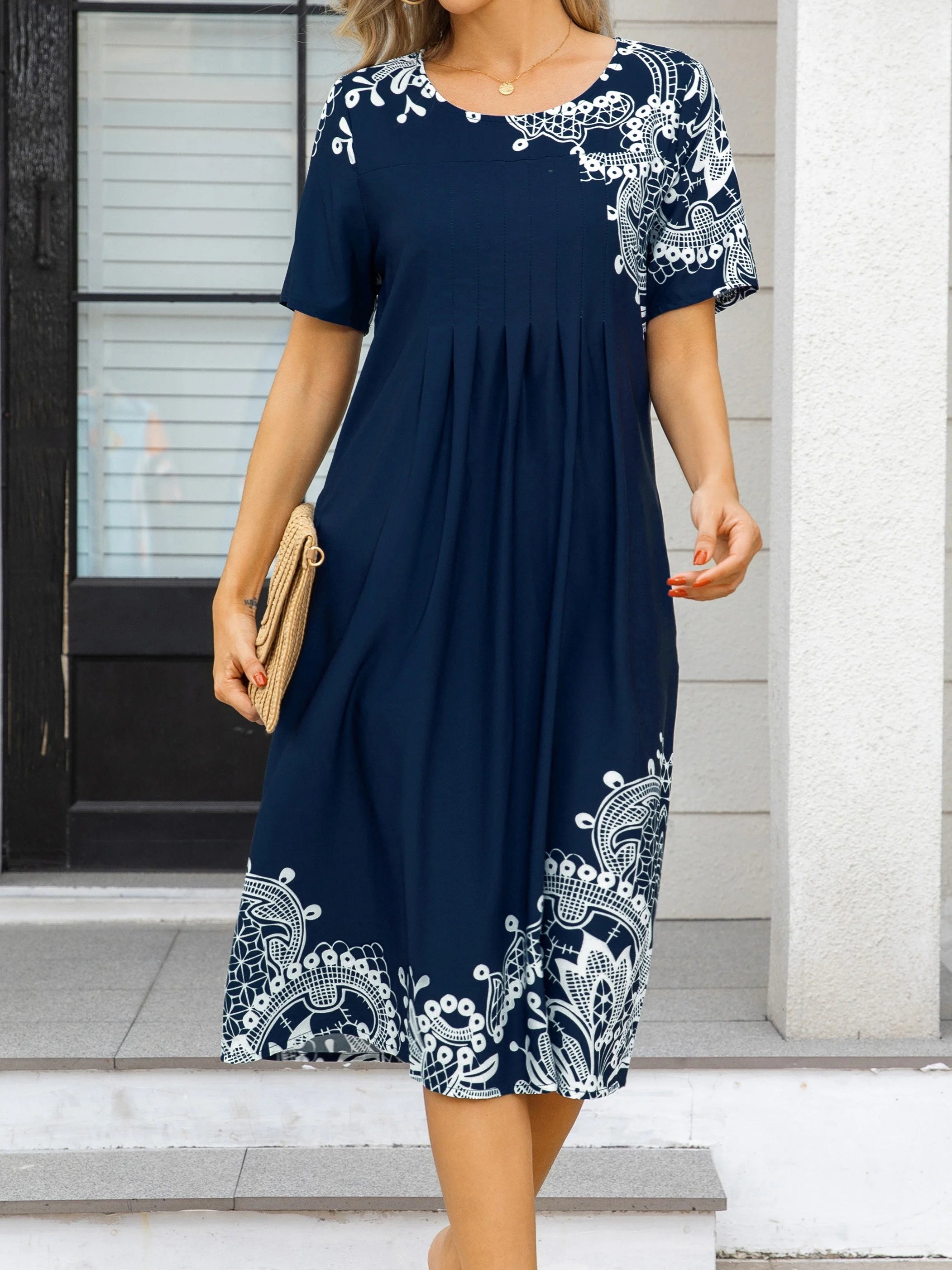 Plus Size Fashion Elegant Women Dress