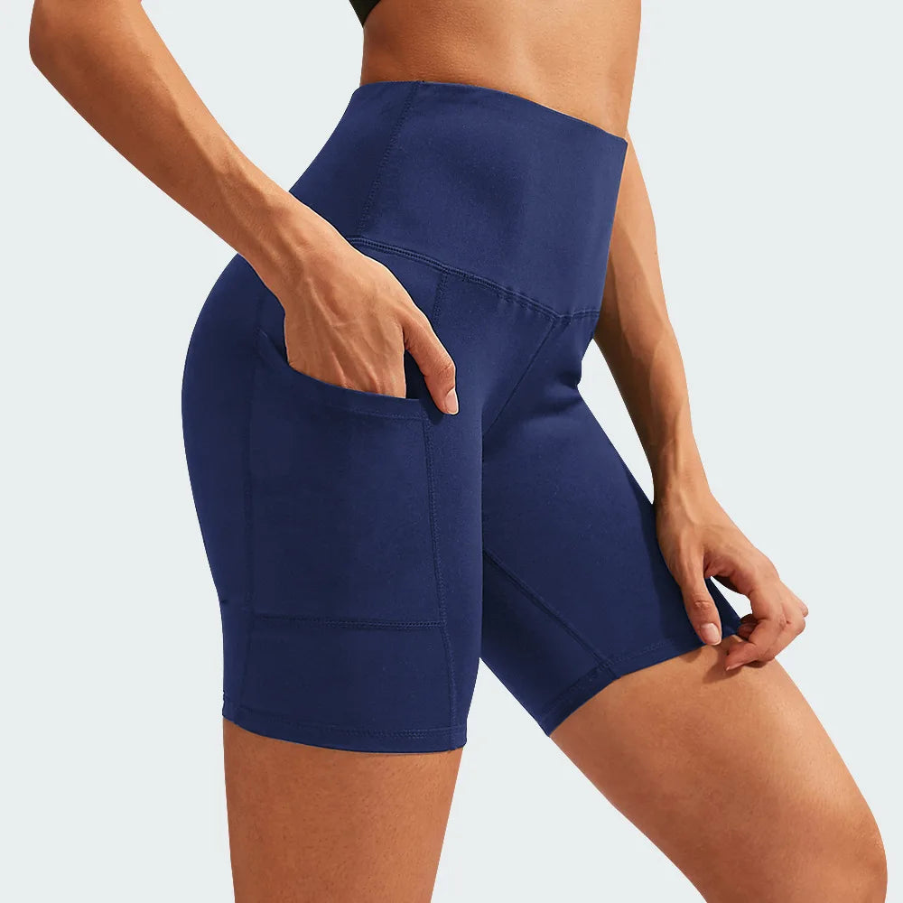 Women Yoga Shorts High Waist