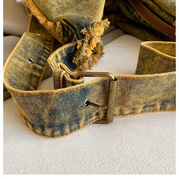 Women Bag Fashion Travel Crossbody Casual Denim Bag