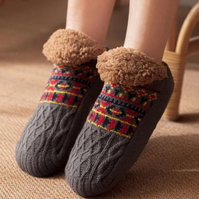 Warm Women Men Floor Socks