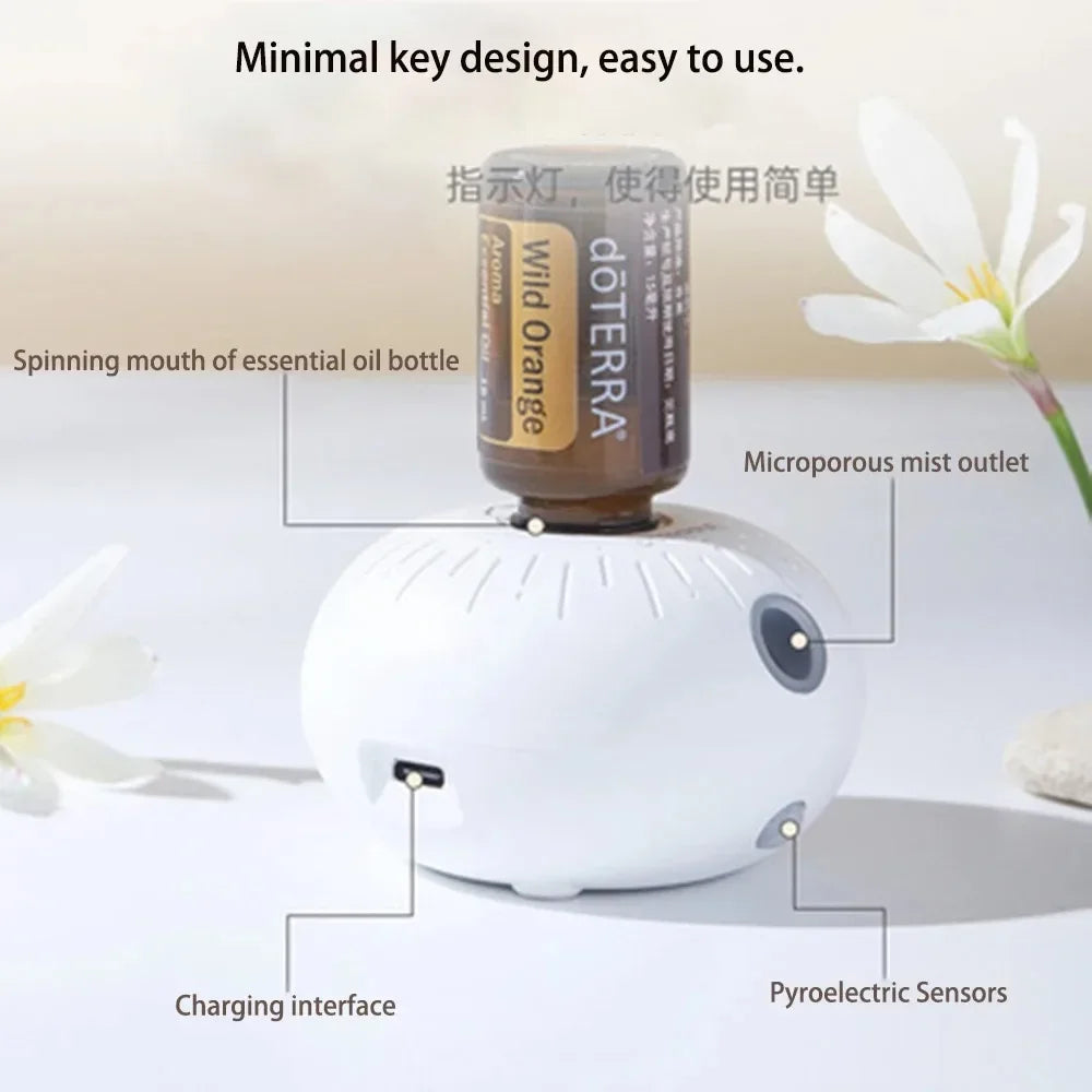 Aromatherapy Essential Oil Diffuser Waterless