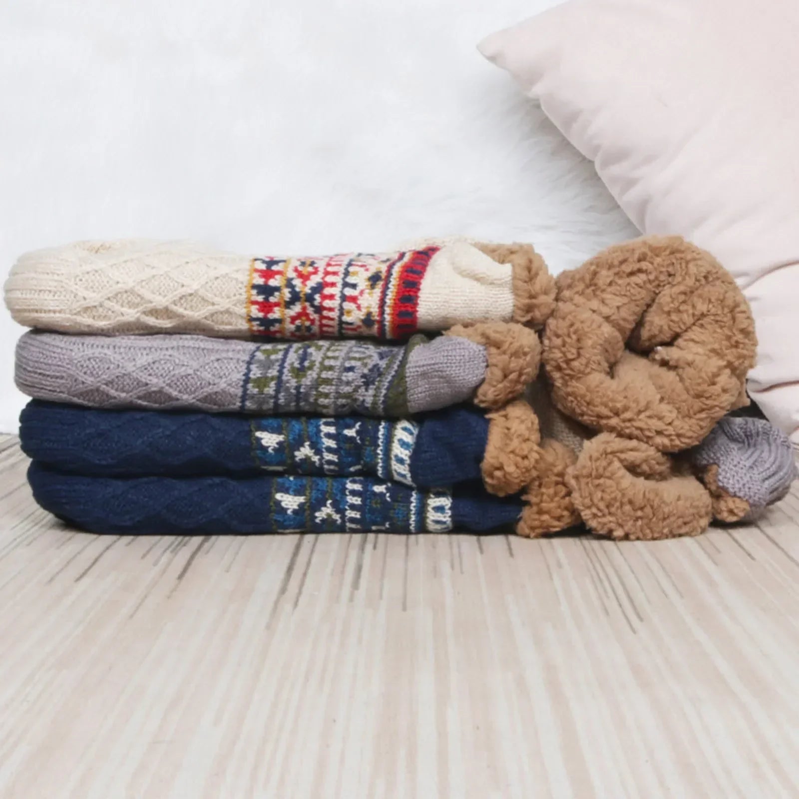 Fall and Winter Floor Socks for Men/Women