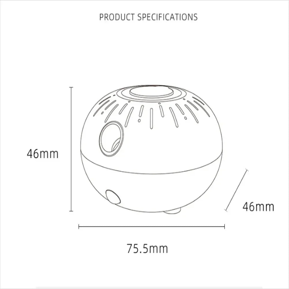 Aromatherapy Essential Oil Diffuser Waterless