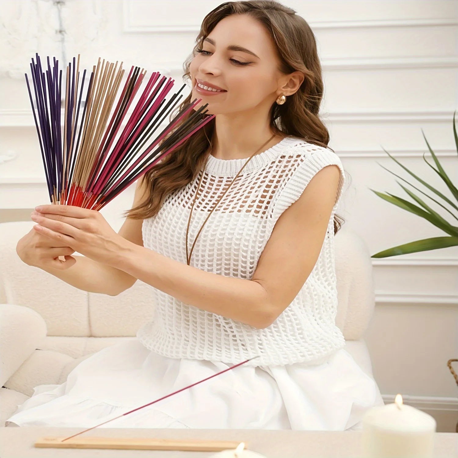 30-240pcs Aromatherapy Sticks Multiflavor