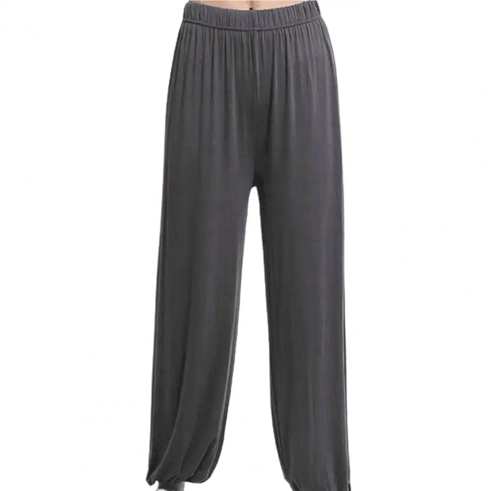 Women/Men Harem Pants Modal Yoga Loose Long Pants