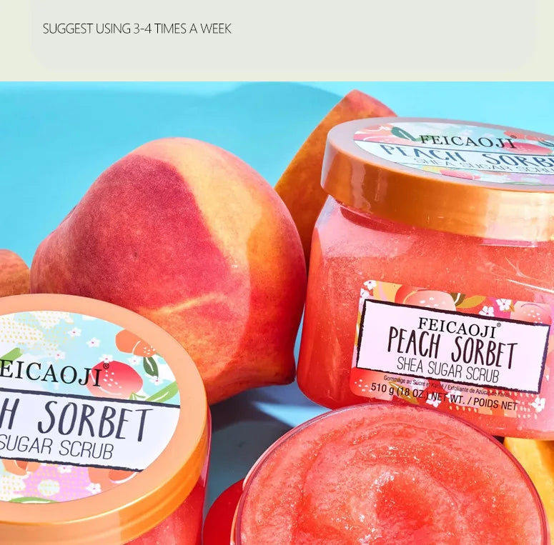 Shea Sugar Body Scrub Coconut Watermelon Rose