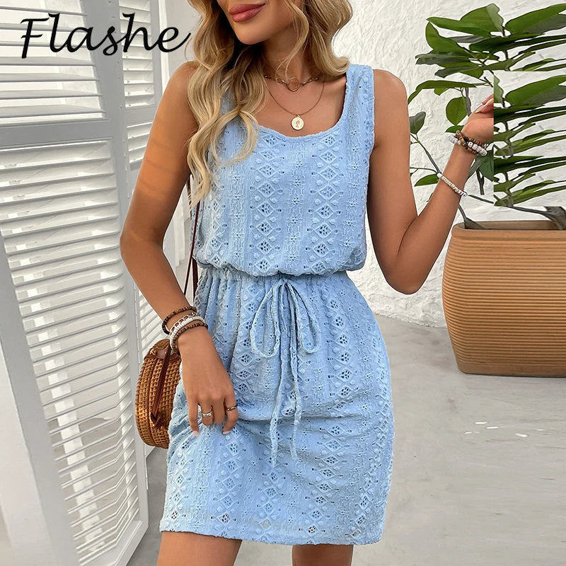 Summer Casual Women Mini Dress