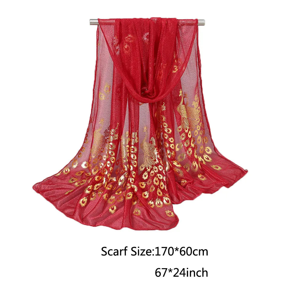Oversize Chiffon Women Summer Shawl Sleeves