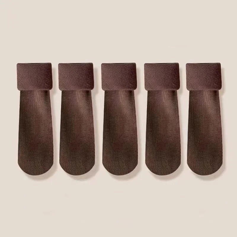 5 Pairs Snow Socks For Women