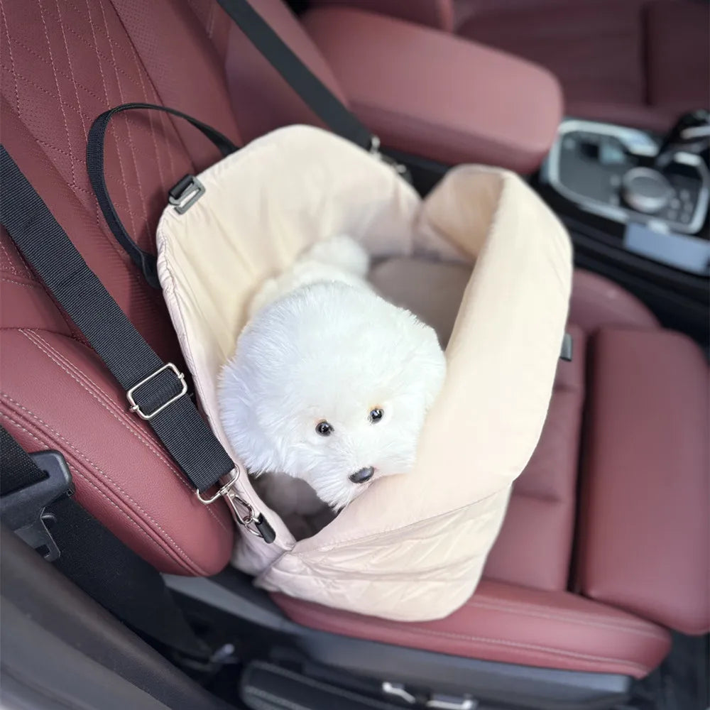 Car mounted dog kennel cat crossbody bag handbag