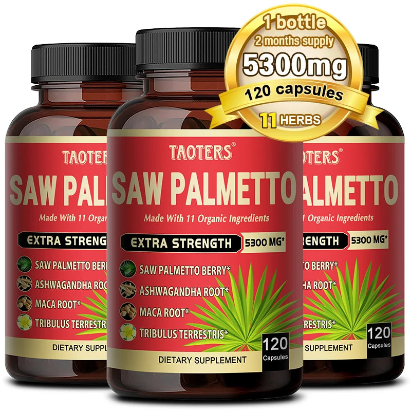 Saw Palmetto Supplement 5300 Mg