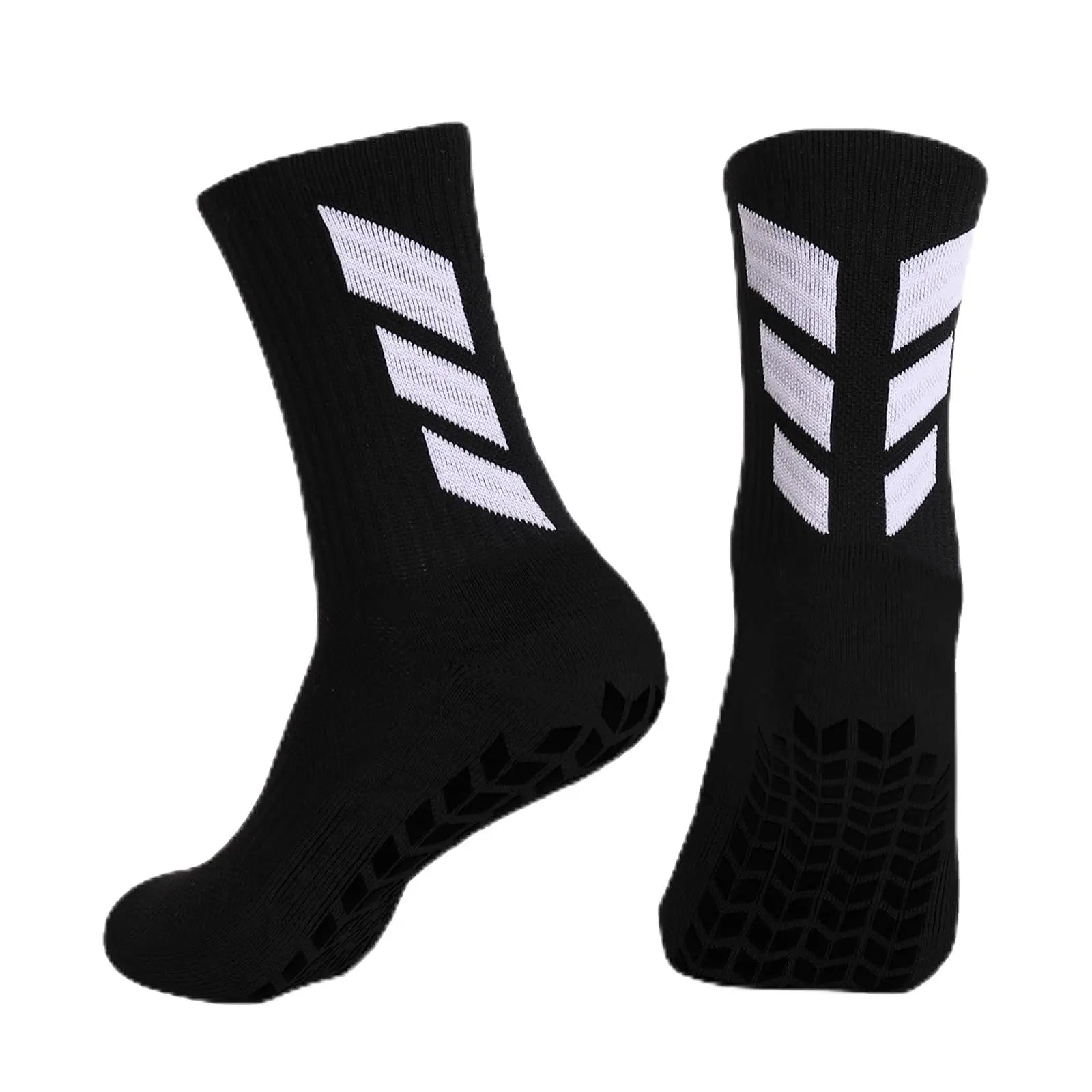1 pair of socks football socks men's anti slip hospital yoga anti slip training sports socks