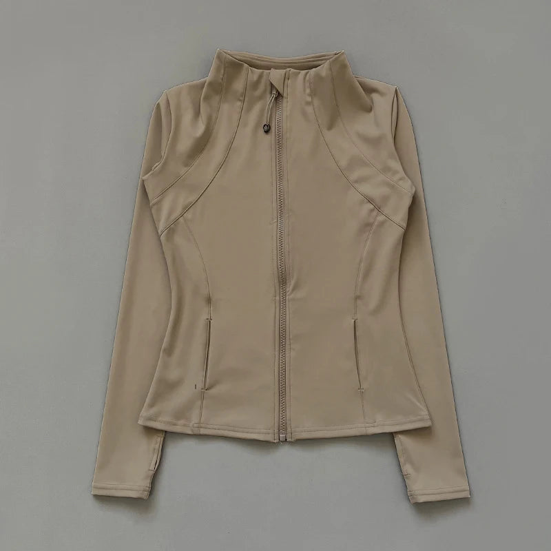 Yoga Clothes Windbreaker Sportswear Woman