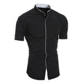 New men's solid color casual