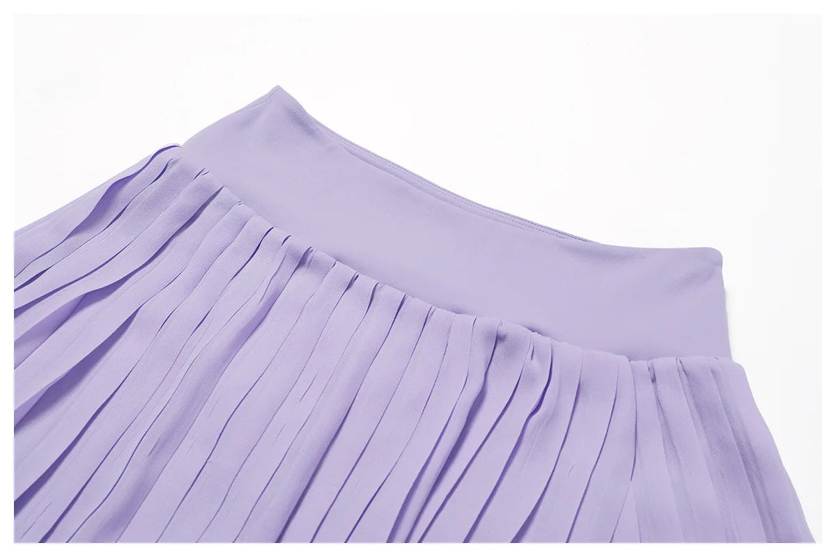 Women Dance Gym Workout Fitness Solid Sports Skirts